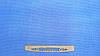 Тканина бенгалін біло-блакитного кольору принт "Мозаїка", фото 4