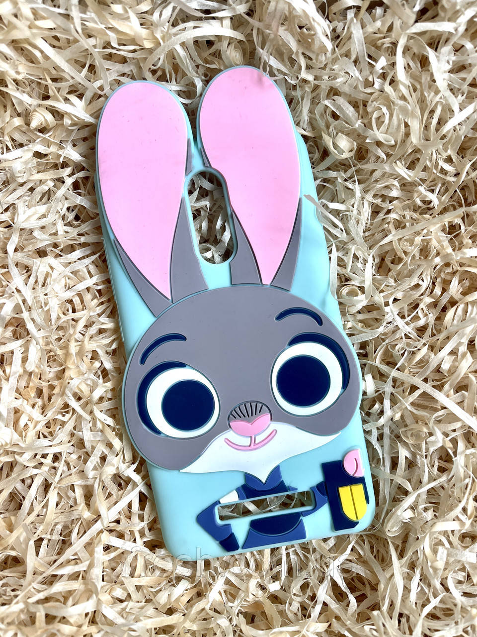 Силіконовий чохол Джуді Хопс для Xiaomi Redmi Note 3, Mint, фото 1
