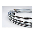 Гнучка підводка M10-3/8 В хром d10мм  мідна FLEXY CHROME, фото 2