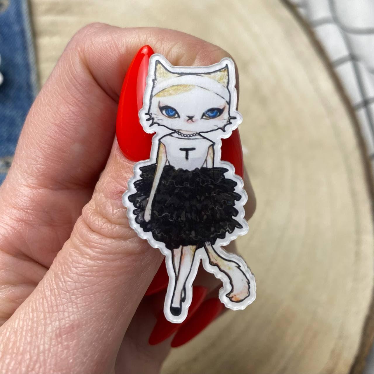Значки на одяг Котики