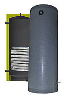 Бойлер непрямого нагріву з теплообмінником PlusTerm з нержавіючої сталі 250 л, З жорсткою ізоляцією, Гофрований