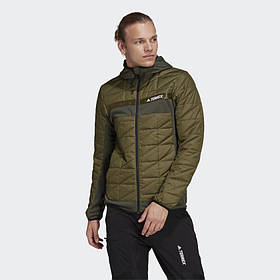 Оригінальна чоловіча куртка Adidas TERREX MULTI PRIMEGREEN HYBRID INSULATED (GU6486)