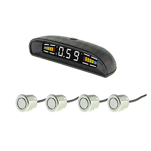 Парктронік на 4 датчики Cyclone SQ-4D silver