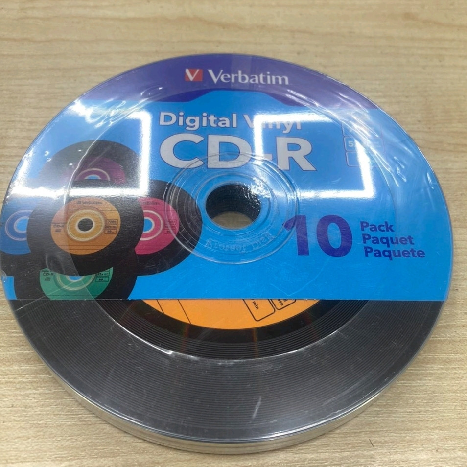 Диски VERBATIM (98139) CD-R "Digital Vinyl" 700Mb 52x Bulk (10 шт.)