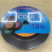 Диски VERBATIM (98139) CD-R "Digital Vinyl" 700Mb 52x Bulk (10 шт.)