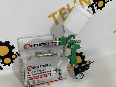 Фарбопульт пневматичний HVLP INTERTOOL PT-0102., фото 3