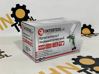 Фарбопульт пневматичний HVLP INTERTOOL PT-0102., фото 4