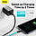 Адаптер мережевий BASEUS CCSUP-B03 Super Si Type-C, QC, PD, 3A, 20W, чорний, фото 5