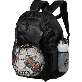 Рюкзак SELECT BACKPACK MILANO W/NET FOR BALL, (010) чорний, 25L