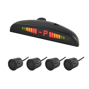 Парктронік на 4 датчики Cyclone SK-4W, black