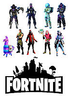 Вафельна картинка FORTNITE 3