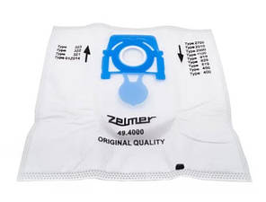 Мішки для пилососу Zelmer/Bosch ZVCA100B SAFBAG (4шт.) 49.4000, фото 2
