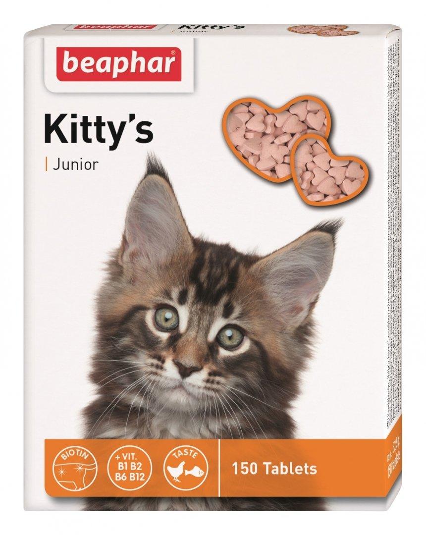 Beaphar Kitty's Junior вітаміни для кошенят - 150 таб