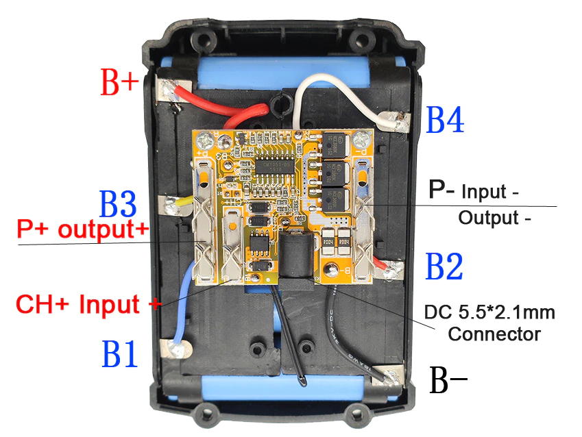 BMS Makita Li Ion 5S 18