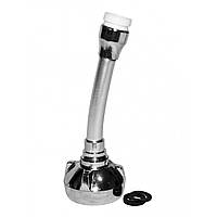 Аератор поворотний зі шлангом 2 режими хром різь М22 з перехідником М24 LJ 2020-4LA ANGO