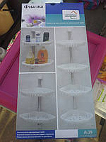 Полиця у ванну кімнату фіалка