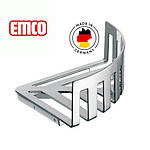 Кутова поличка для душу 18x18x8 Німеччина Emco System 3545 001 33, фото 4