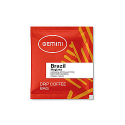 Drip-Coffee Gemini (Кава в дрип-пакетах 20 шт.)  Brazil Mogiana