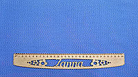 Ткань бенгалин светло-джинсового цвета принт "Плетеный узор"