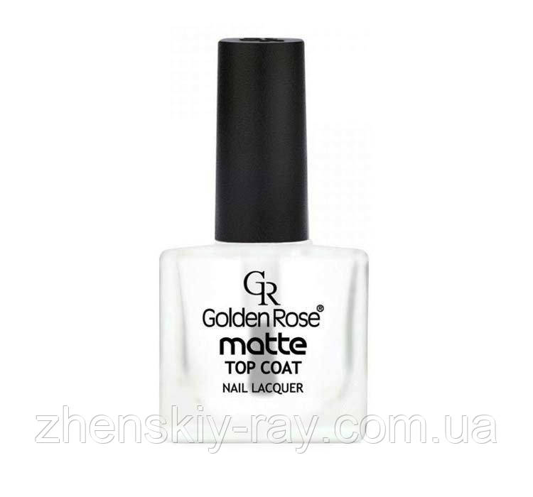 Матове покриття для лаку Golden Rose Matte Top Coatt 10 мл