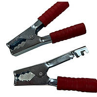 09-00-007RD. Затиск акумуляторний "крокодил" 150А, BIG, червоний