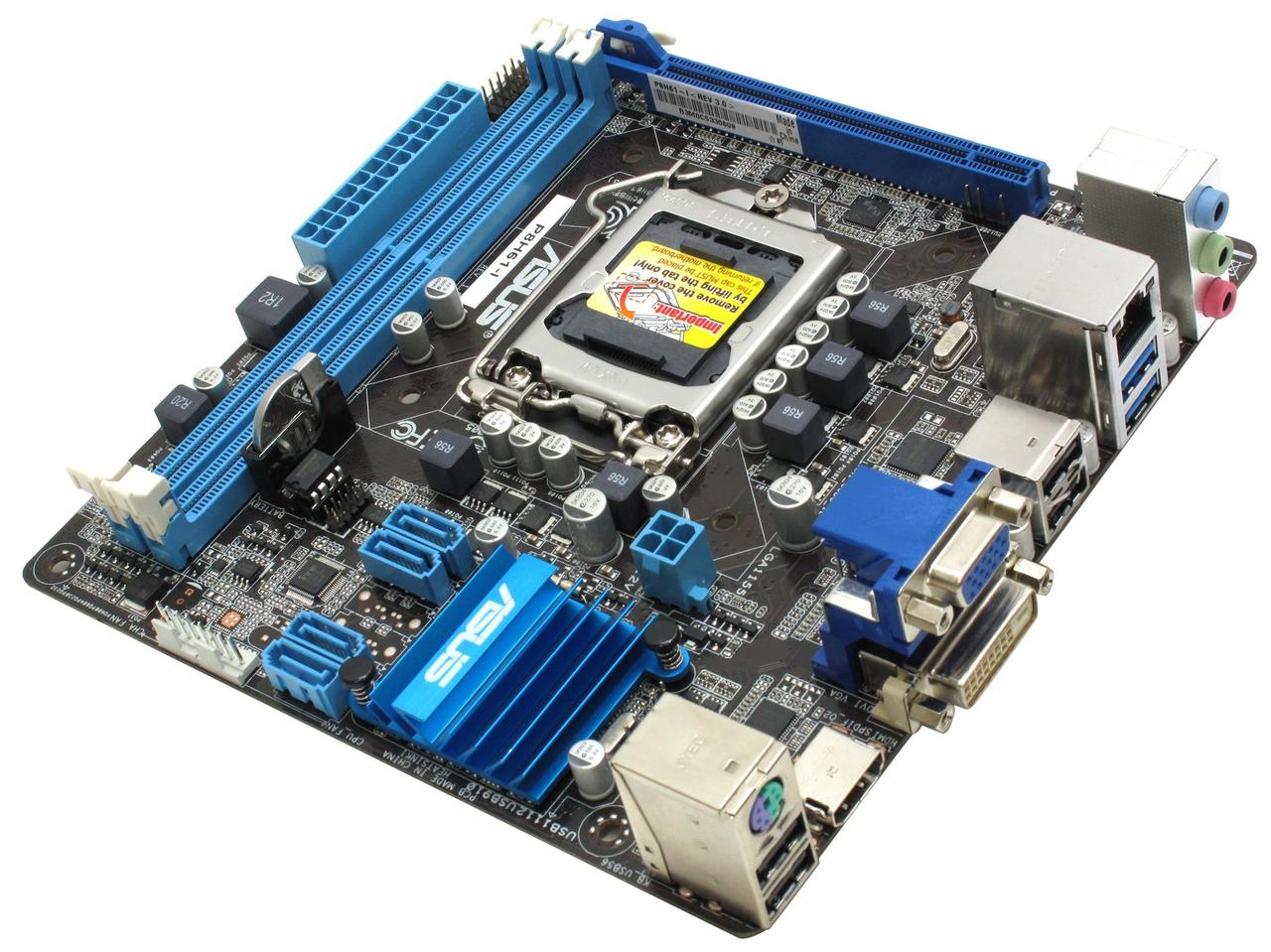Материнська плата Asus P8H61-I (s1155, Intel H61, PCI-Ex16) (VGA / HDMI/ DVI) Mini-ITX