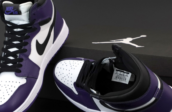 Jordan 1 white purple sales