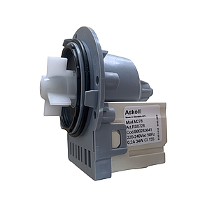 Насос для пральної машини Indesit Askoll 34W M278 RC0141 (482000088089) C00283641, фото 1