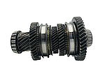 Вал приводу диференціала з шестернями на 17 зуб/ 41 зуб/ 37зуб/ 39зуб /45 зуб АКПП DQ250 02E DSG 6 (Б. У.), фото 3
