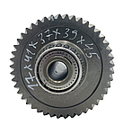 Вал приводу диференціала з шестернями на 17 зуб/ 41 зуб/ 37зуб/ 39зуб /45 зуб АКПП DQ250 02E DSG 6 (Б. У.), фото 5