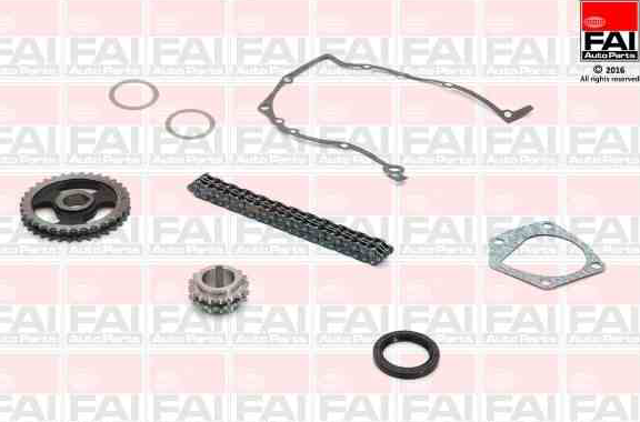 Ланцюг ГРМ комплект Fabia 1.4 AZF AZE ATZ AME AGW VAG 047198026 виробник FA1 Німеччина, фото 1