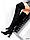 Сапоги женские ботфорты Andrad черные 5233 замша ДЕМИ, фото 4