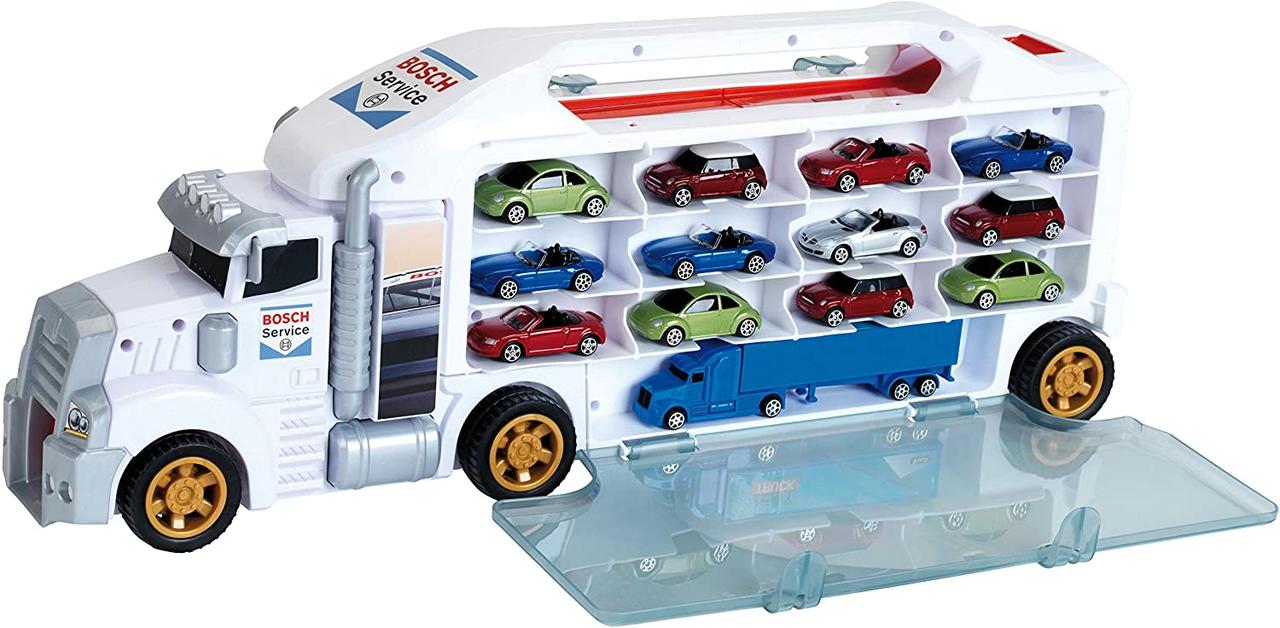 Дитячий набір із вантажівкою-футляром, автовоз Klein Bosch Car Service (2837), фото 1