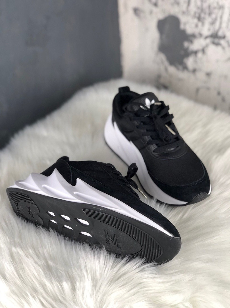 Adidas Sharks Black White (Черный) (37-45)