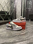 Nike Air Jordan 1 Retro x Dior (Серый) (37-45), фото 5
