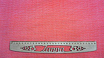 Тканина бенгалін червоно-білого кольору принт "Дрібна гусяча лапка"