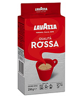 Натуральный молотый кофе Lavazza Qualita Rossa 250 г Лавацца Квелита Росса арабика робуста