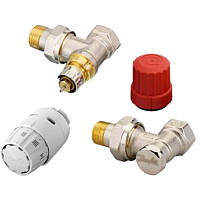 Термостатичний Комплект Danfoss RAS-C2+RA-N+RLV-S 1/2" для радіатора кутовий (013G2219)