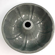 Залізна форма Кекс із гранітним напиленням 25х8 см, фото 3