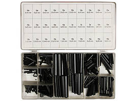 Набір розрізних сталевих штифтів 1,5-10 мм 315 шт., Yato YT-06785