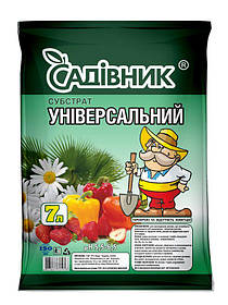 Субстрат Универсальный (рН 5,5- 6,5 ), 3 л, Садивнык