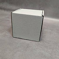 Картонная коробка 11х11х11 см. Белая обложка