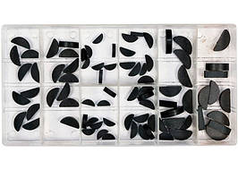 Набір напівкруглих шпонок 80 шт., Yato YT-06790