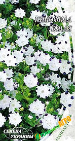 Насіння квітів Немофіла біла, 0.5 м, "Насіння України" Україна