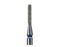 Фреза алмазная Staleks FA30B014/8, цилиндр закругленный синяя диаметр 1,4 мм, рабочая часть 8 мм
