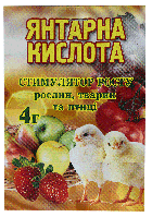 Янтарная Кислота , 4 г