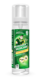 Репеллентное засіб індивідуального захисту Захисник 90 мл, Ukravit