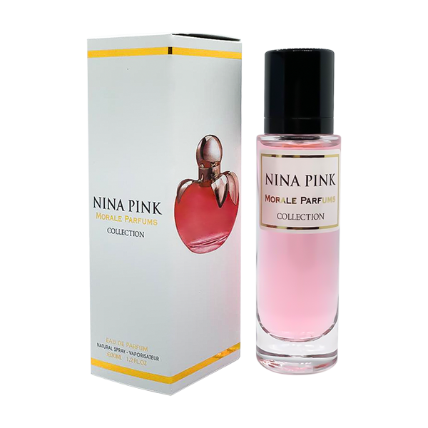 Nina pink 30 мл парфумована вода Morale Parfums жіночий аромат (3713754983198)
