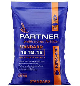 Комплексное удобрение Партнер (Partner Standart) 18.18.18 + ME, 25 кг