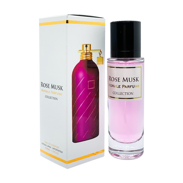 Rose musk 30 мл парфумована вода Morale Parfums жіночий аромат (3829556496214)